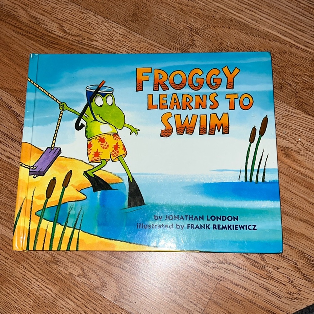 Froggy Learns To Swim Children’s Book NWOT